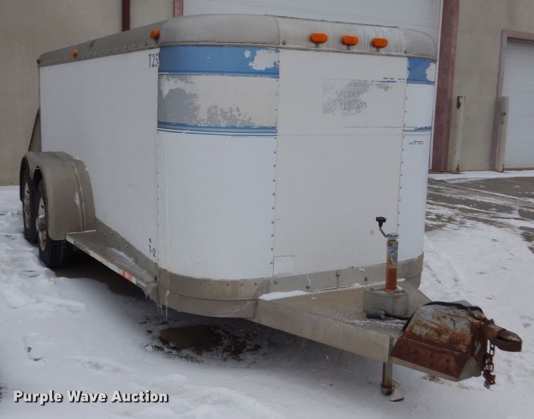 image for item HS9829 1995 Sooner enclosed cargo trailer