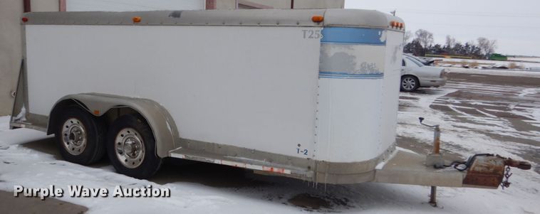 image for item HS9829 1995 Sooner enclosed cargo trailer