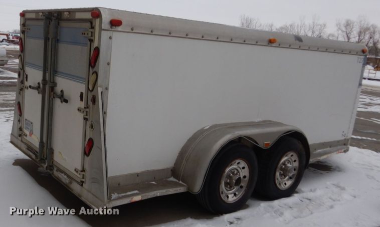 image for item HS9829 1995 Sooner enclosed cargo trailer