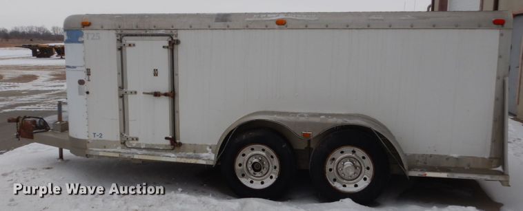image for item HS9829 1995 Sooner enclosed cargo trailer