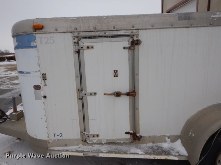image for item HS9829 1995 Sooner enclosed cargo trailer