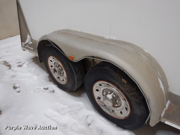 image for item HS9829 1995 Sooner enclosed cargo trailer