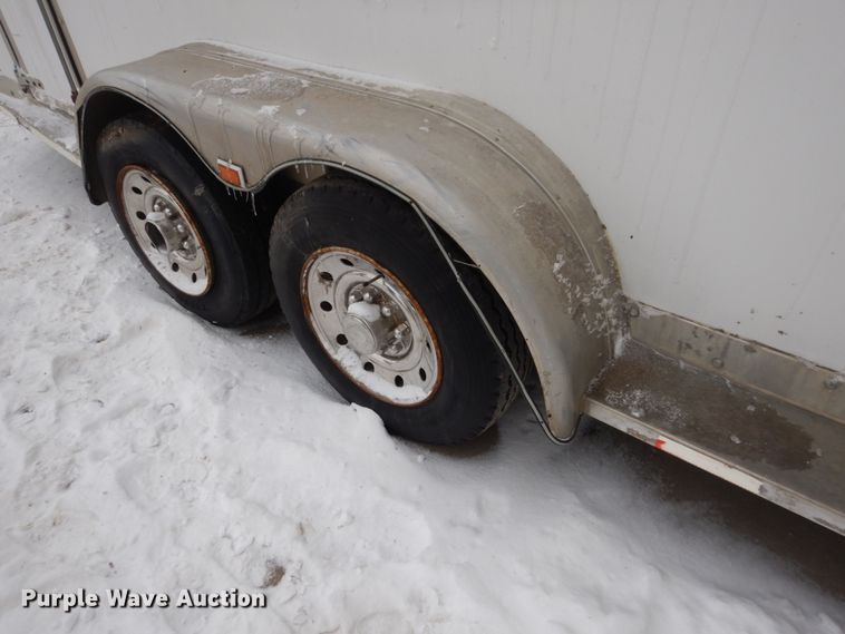 image for item HS9829 1995 Sooner enclosed cargo trailer