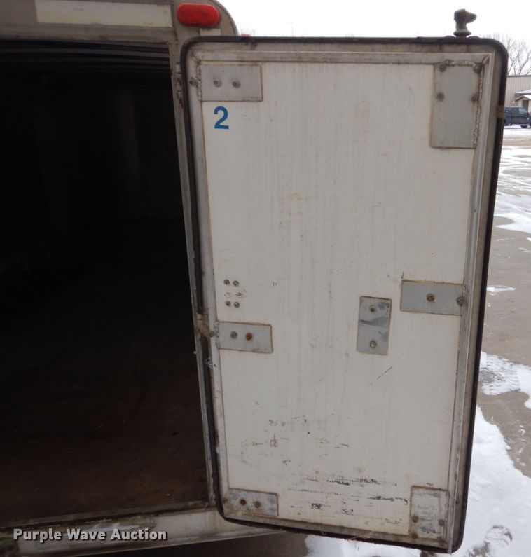 image for item HS9829 1995 Sooner enclosed cargo trailer