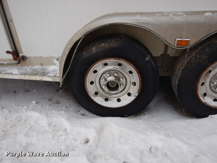 image for item HS9829 1995 Sooner enclosed cargo trailer