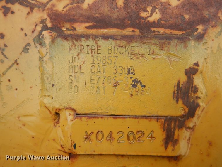 image for item HS9860 Empire  75"W excavator bucket