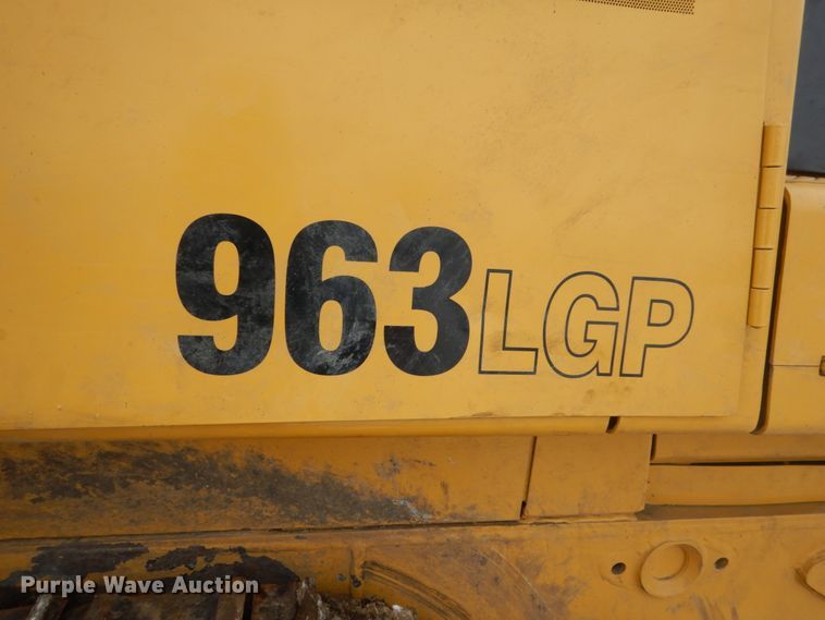 image for item HS9861 1988 Caterpillar 963 LGP  track loader