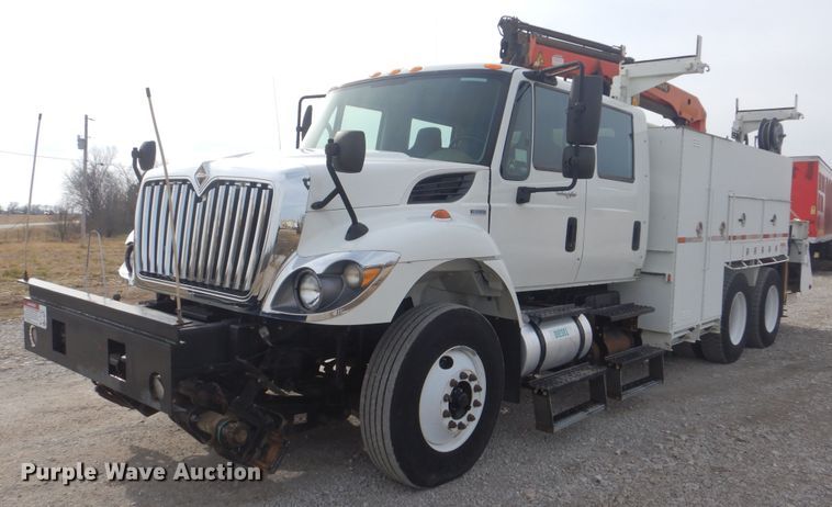 image for item HX9120 2010 International 7400 SBA  utility / service truck