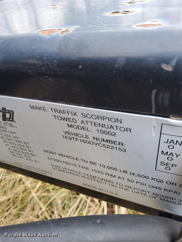 image for item HX9545 1997 Traffix Scorpion 10002  crash attenuator