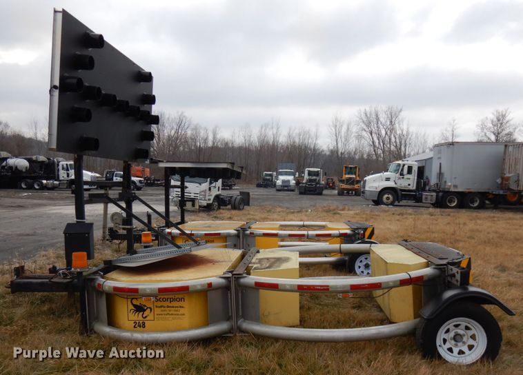 image for item HX9546 Traffix Scorpion  crash attenuator