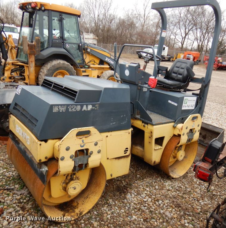 image for item HX9556 1997 Bomag BW120AD-3  double drum vibratory roller