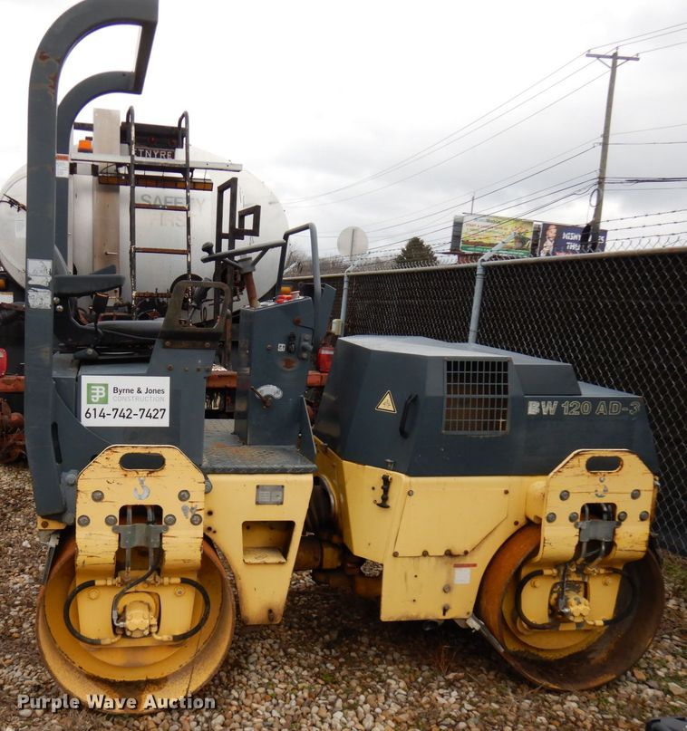 image for item HX9556 1997 Bomag BW120AD-3  double drum vibratory roller