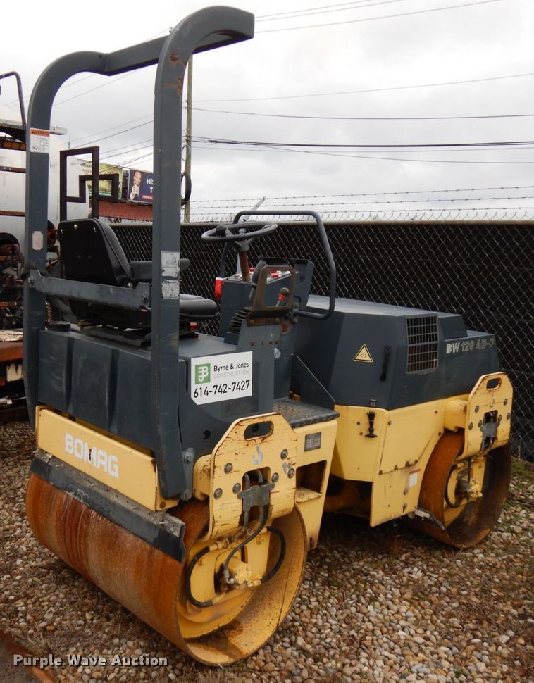 image for item HX9556 1997 Bomag BW120AD-3  double drum vibratory roller