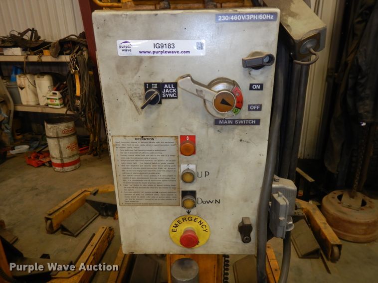 image for item IG9183 Sefac four post column lift