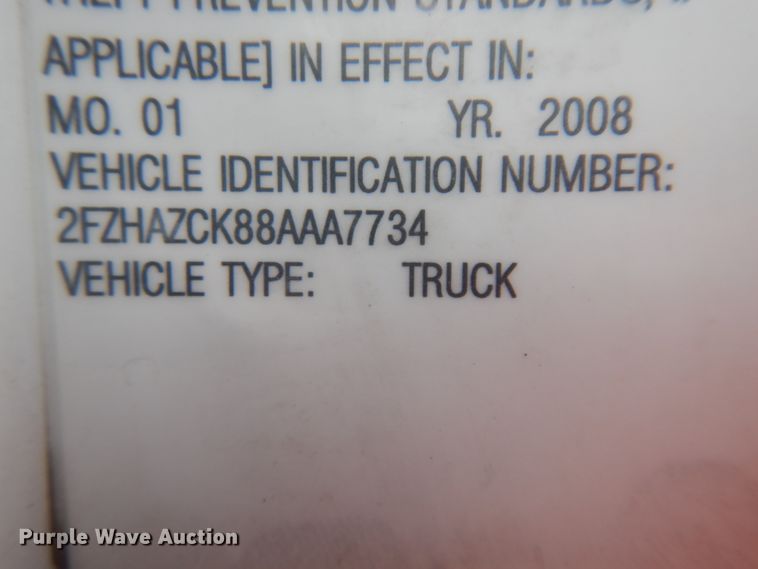 image for item IG9187 2008 Sterling LT9500  dump truck