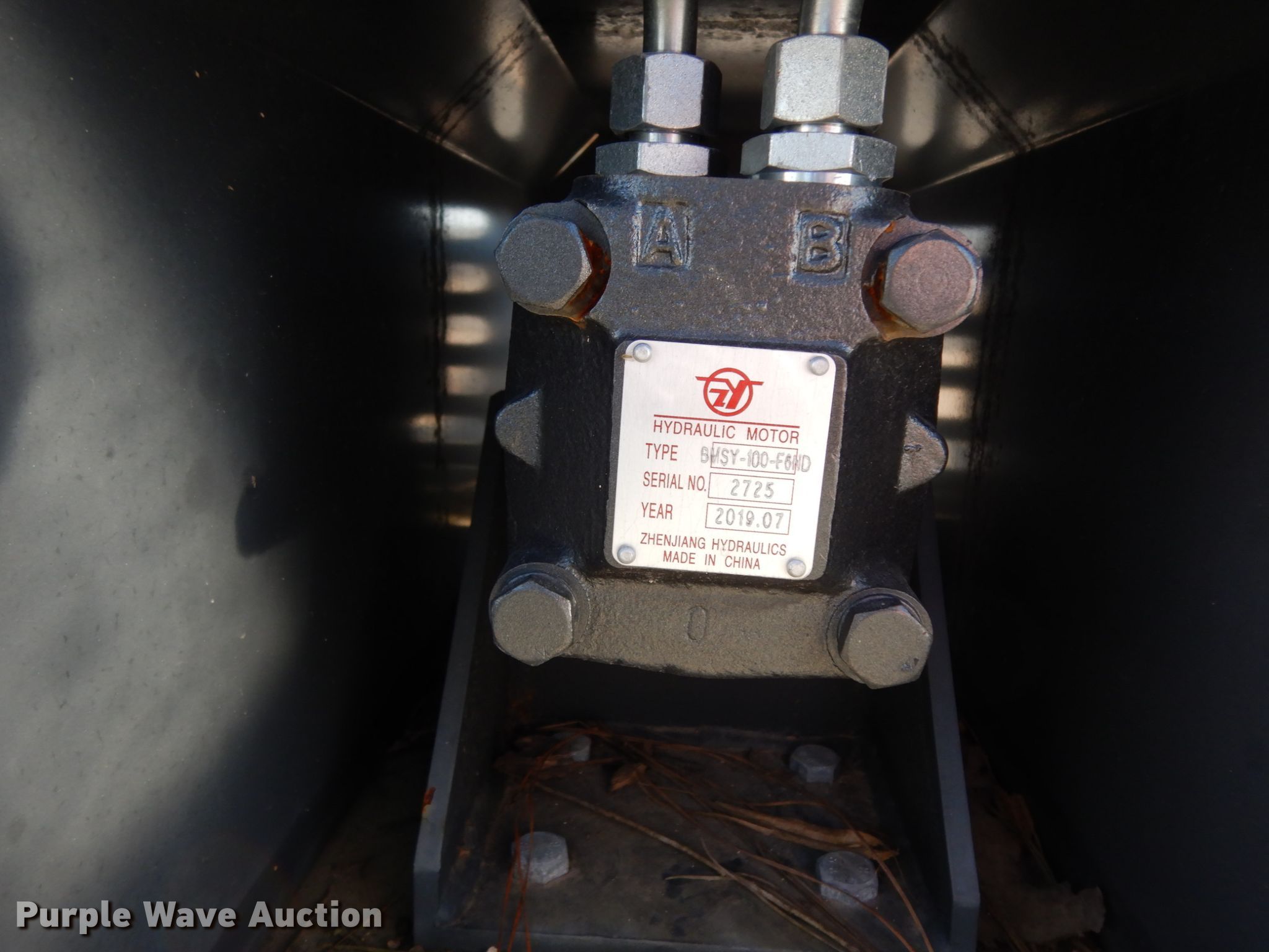 Wolverine skid steer mower in Beaumont, TX Item DJ8184 sold Purple Wave