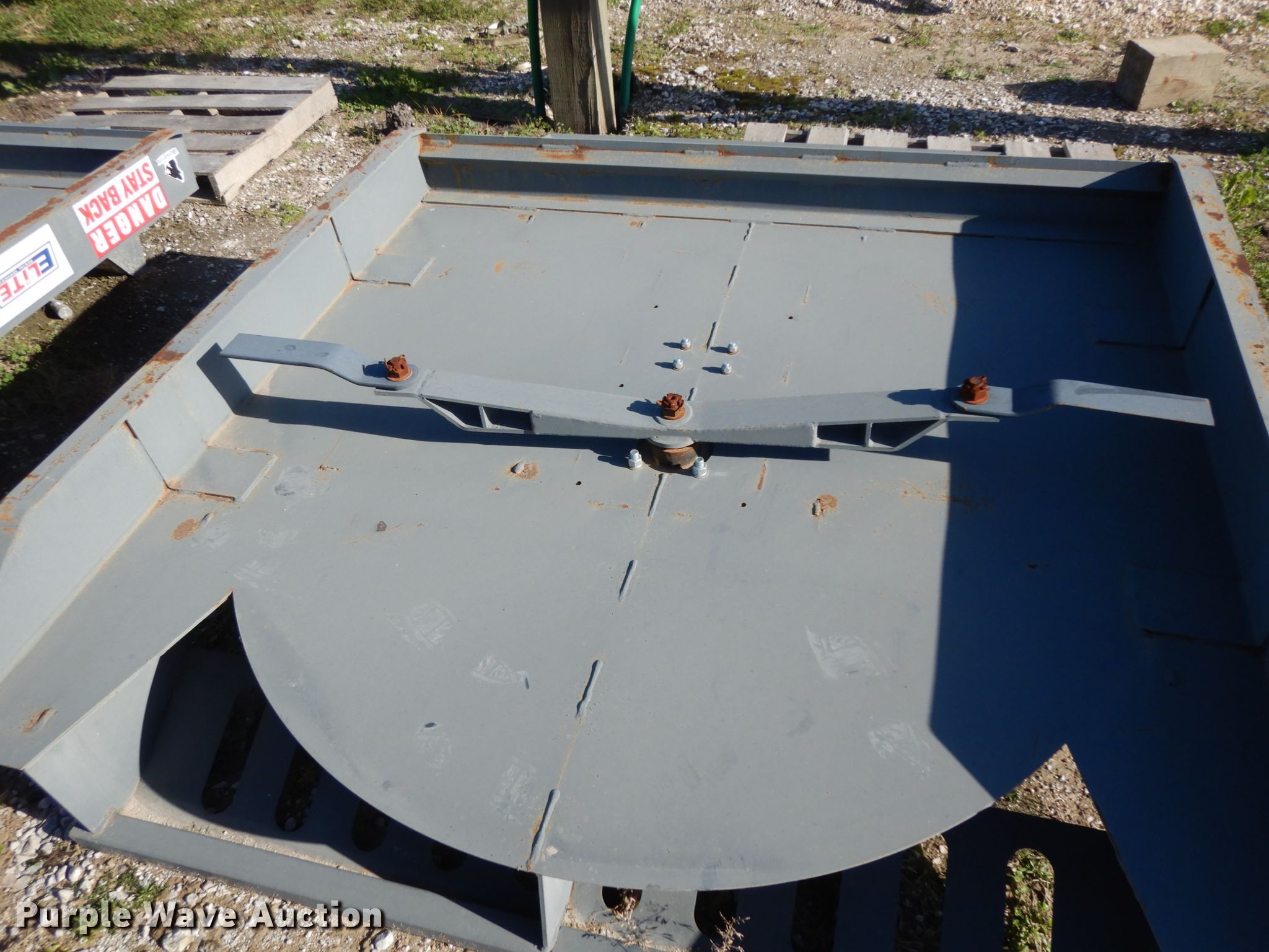 Wolverine skid steer mower in Beaumont, TX Item DJ8184 sold Purple Wave