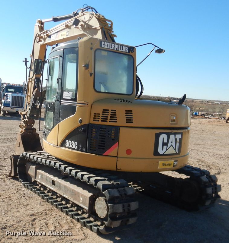 image for item DG1526 2008 Caterpillar 308C  mini excavator