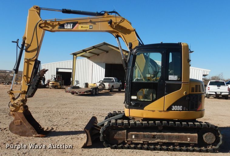 image for item DG1526 2008 Caterpillar 308C  mini excavator