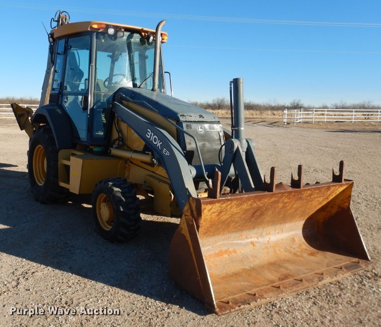 image for item DG1529 2012 John Deere 310K EP  backhoe