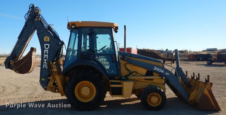 image for item DG1529 2012 John Deere 310K EP  backhoe