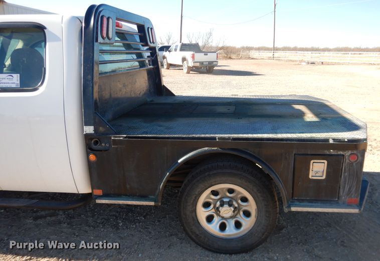 image for item DG1532 2012 Chevrolet Silverado 1500  Ext. Cab flatbed pickup truck