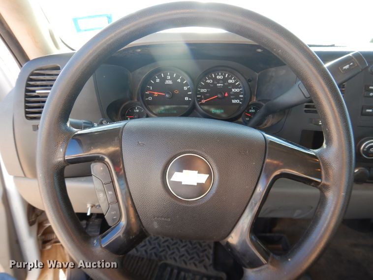 image for item DG1532 2012 Chevrolet Silverado 1500  Ext. Cab flatbed pickup truck