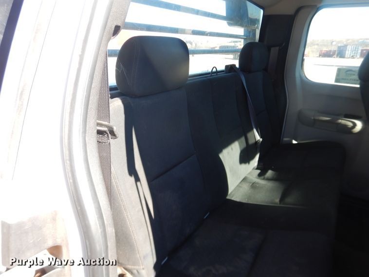 image for item DG1532 2012 Chevrolet Silverado 1500  Ext. Cab flatbed pickup truck