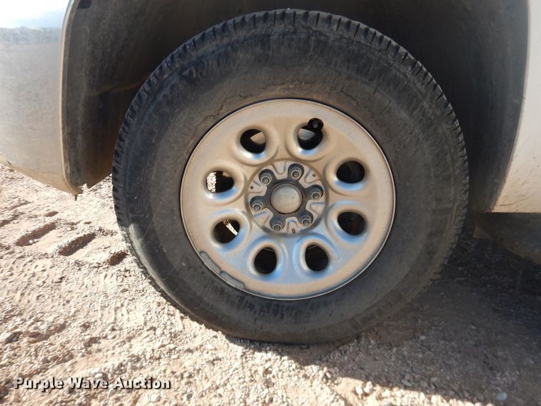 image for item DG1532 2012 Chevrolet Silverado 1500  Ext. Cab flatbed pickup truck