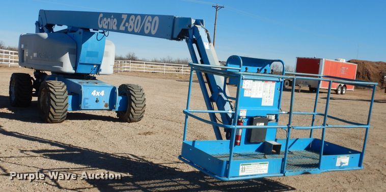 image for item DG1535 2008 Genie Z80/60  boom lift