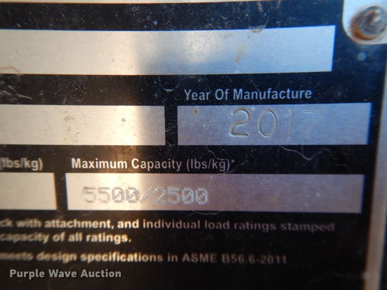 image for item DG1536 2017 JLG G5-18A  telehandler