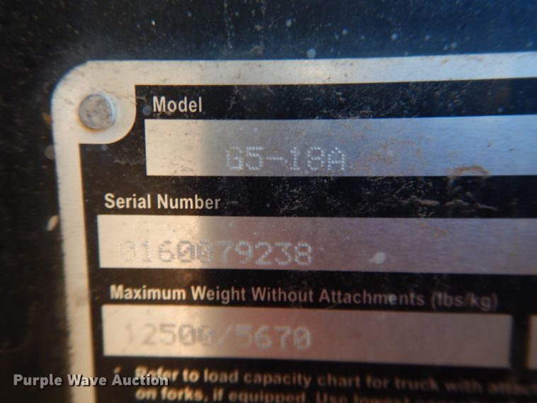 image for item DG1536 2017 JLG G5-18A  telehandler