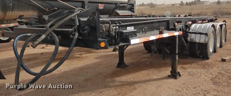 image for item DG1538 2013 Dragon roll-off container trailer