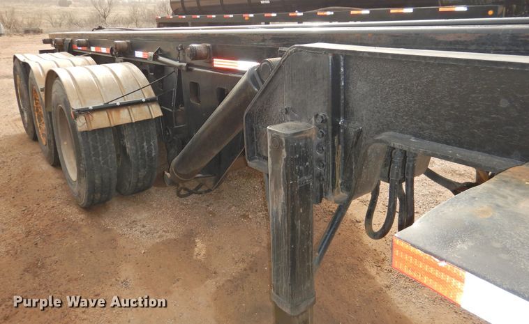 image for item DG1538 2013 Dragon roll-off container trailer