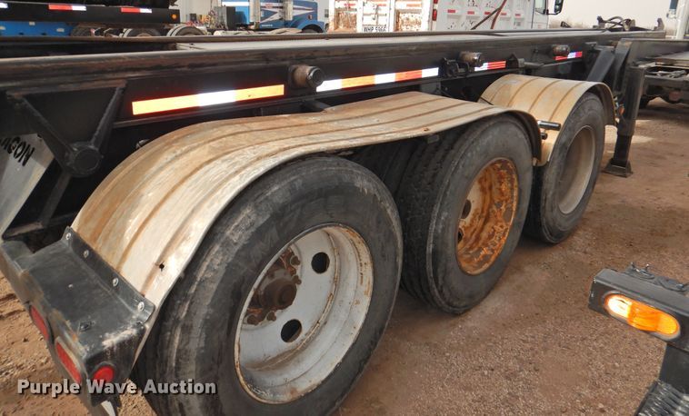 image for item DG1538 2013 Dragon roll-off container trailer