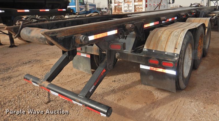 image for item DG1538 2013 Dragon roll-off container trailer