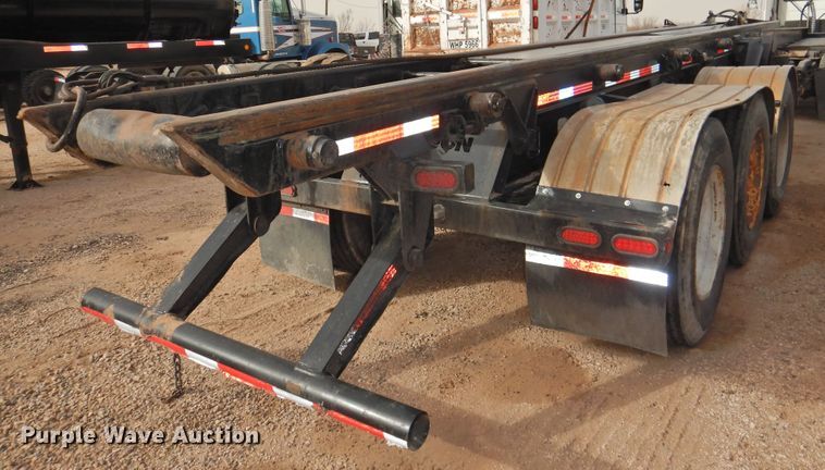 image for item DG1538 2013 Dragon roll-off container trailer