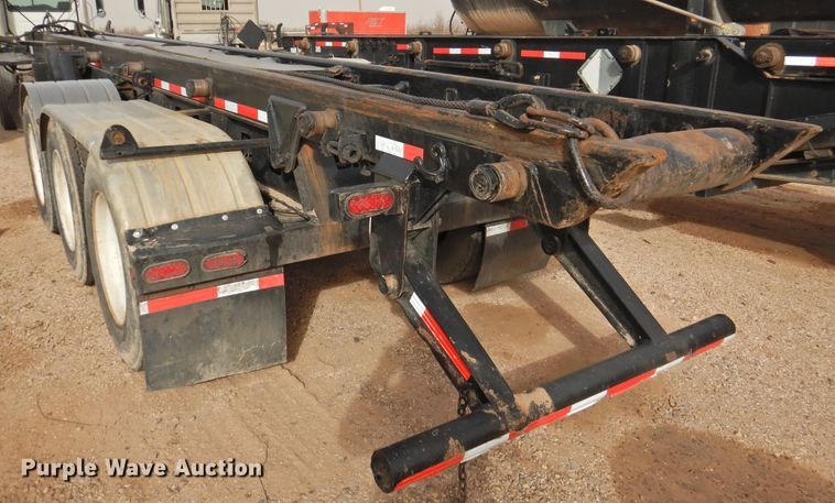 image for item DG1538 2013 Dragon roll-off container trailer