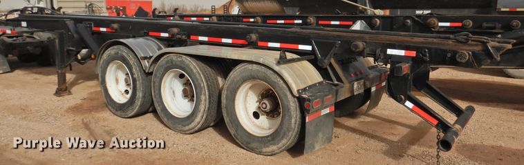 image for item DG1538 2013 Dragon roll-off container trailer