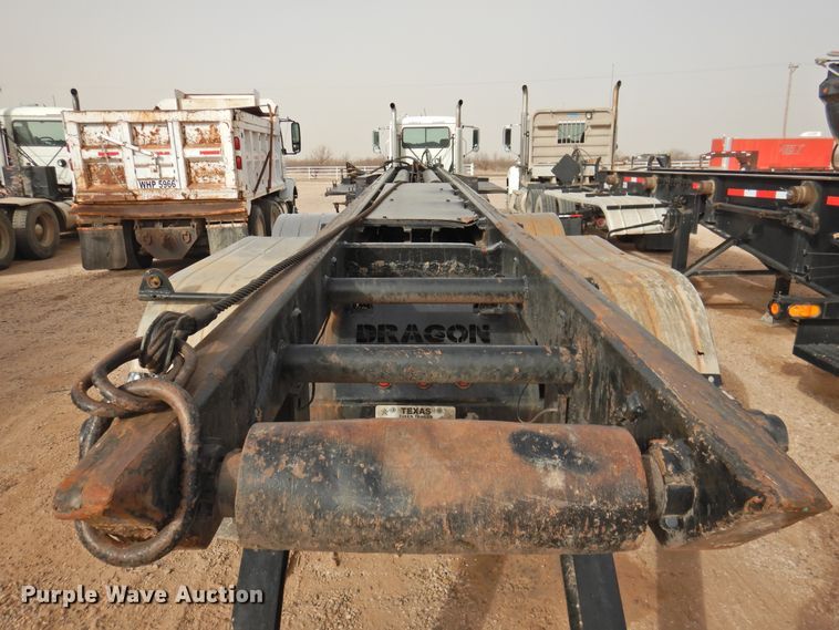 image for item DG1538 2013 Dragon roll-off container trailer