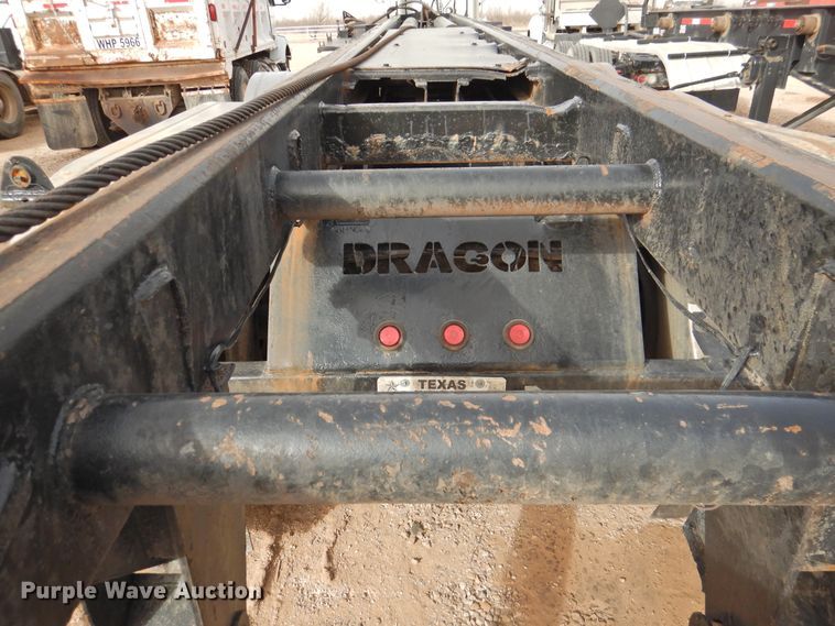 image for item DG1538 2013 Dragon roll-off container trailer