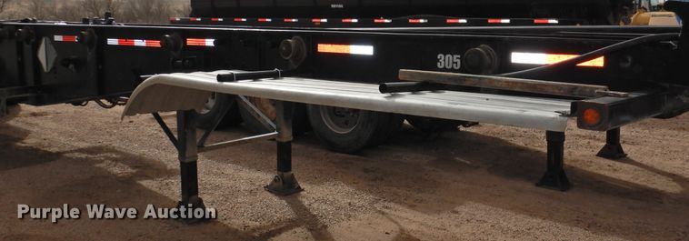 image for item DG1539 2000 Clement D6ROT4829 roll-off container trailer