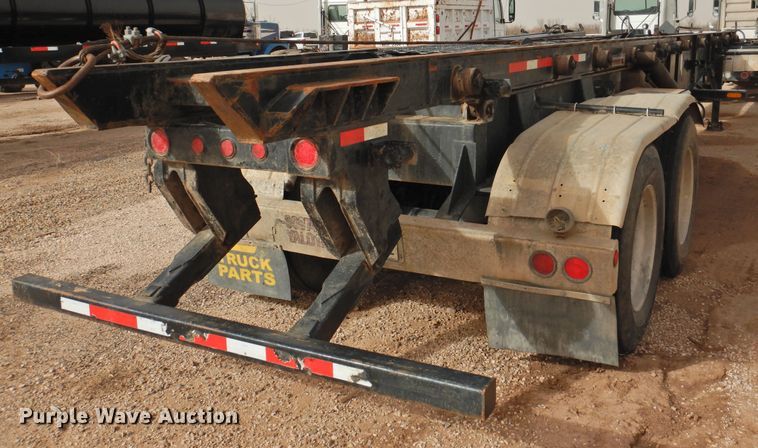 image for item DG1539 2000 Clement D6ROT4829 roll-off container trailer