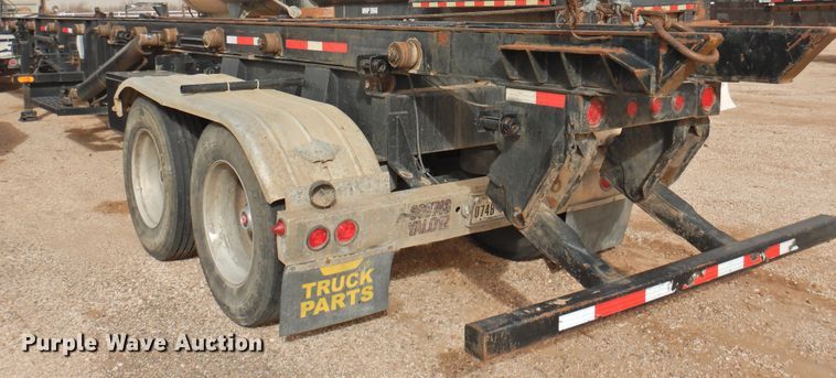 image for item DG1539 2000 Clement D6ROT4829 roll-off container trailer