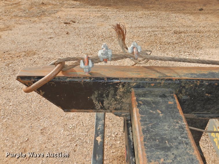 image for item DG1539 2000 Clement D6ROT4829 roll-off container trailer