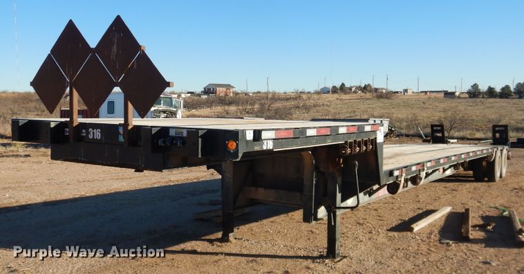 image for item DG1540 2015 Direct Trailer DT48SLDTCRA drop deck equipment trailer