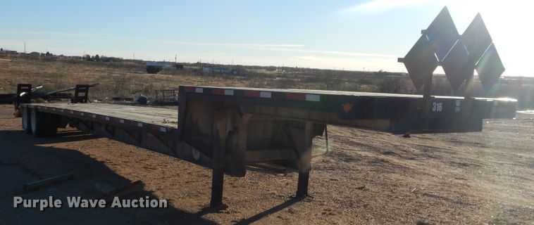 image for item DG1540 2015 Direct Trailer DT48SLDTCRA drop deck equipment trailer