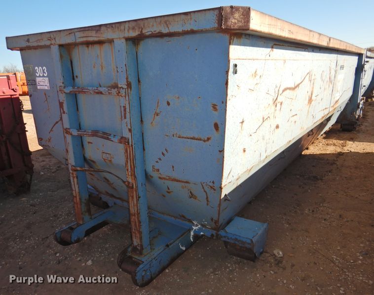 image for item DG1550 Rocky Mountain Welding Fab roll-off container