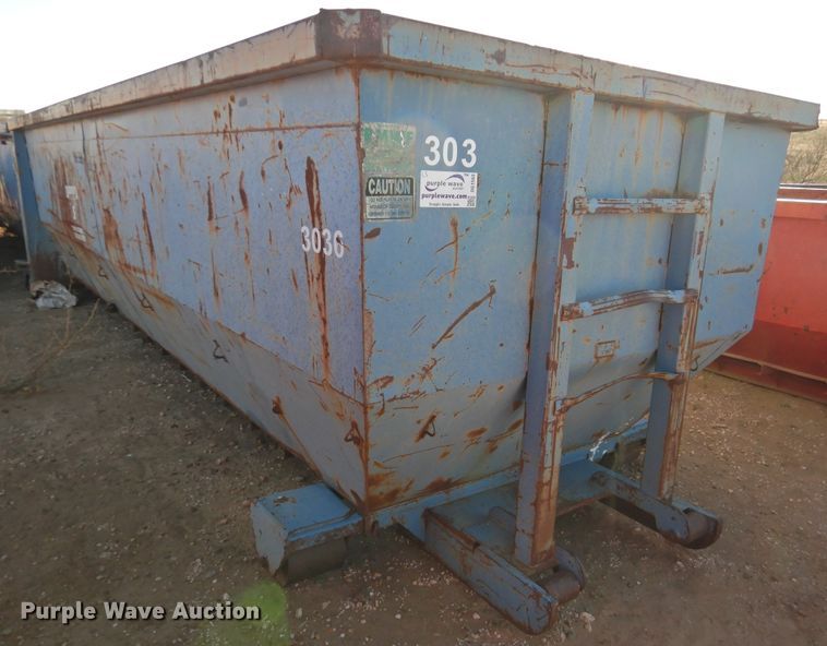 image for item DG1550 Rocky Mountain Welding Fab roll-off container