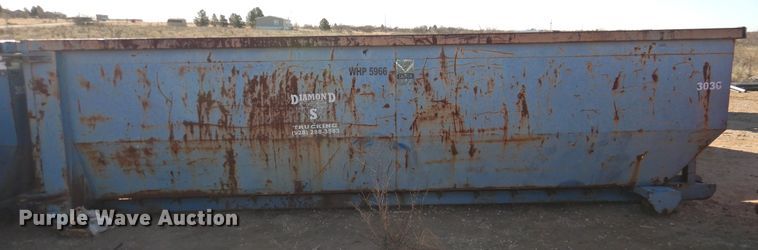 image for item DG1550 Rocky Mountain Welding Fab roll-off container